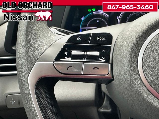 2023 Hyundai Elantra HEV Blue Sedan