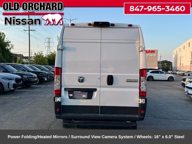 2023 Ram ProMaster 3500 High Roof Van Extended Cargo Van