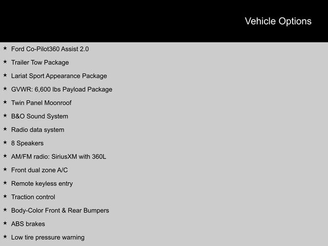 2023 Ford F-150 Lariat Truck SuperCrew Cab