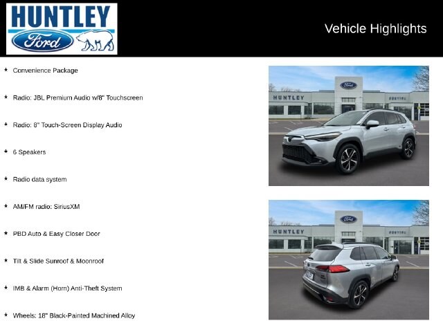 2023 Toyota Corolla Cross Hybrid Hybrid XSE SUV