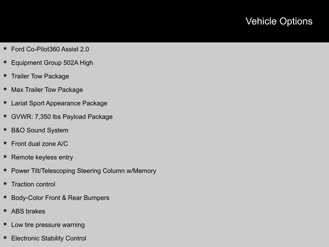 2023 Ford F-150 Lariat Truck SuperCrew Cab