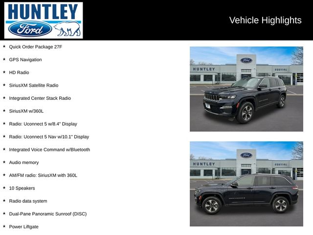 2022 Jeep Grand Cherokee 4xe 4xe SUV