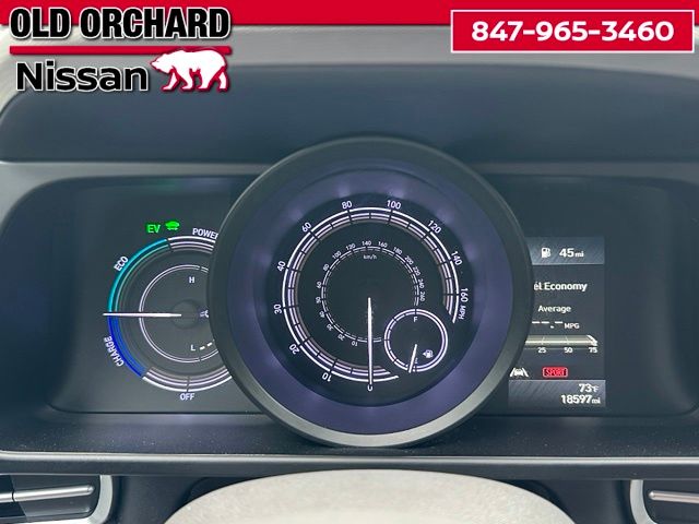 2023 Hyundai Elantra HEV Blue Sedan