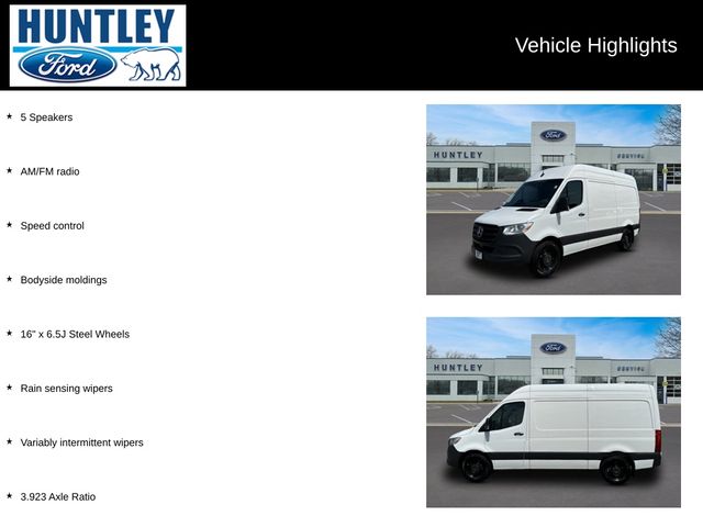 2025 Mercedes-Benz Sprinter 2500 Cargo 144 WB Van Cargo Van
