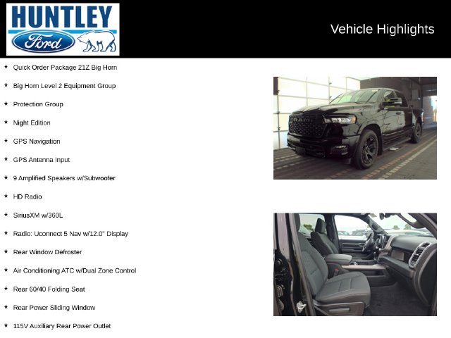 2025 Ram 1500 Big Horn/Lone Star Truck Crew Cab