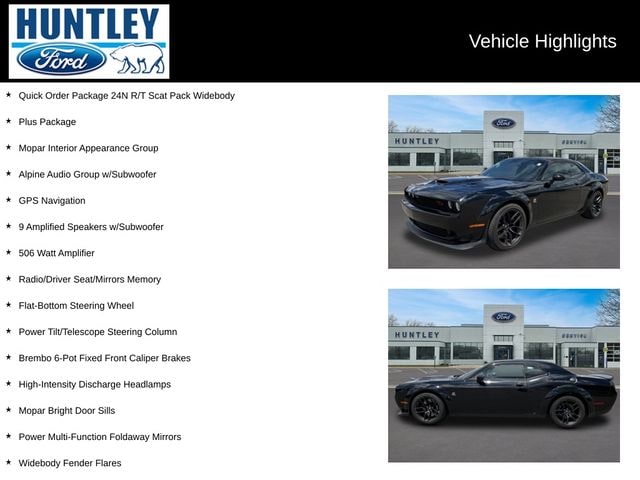 2023 Dodge Challenger R/T Scat Pack Widebody Coupe