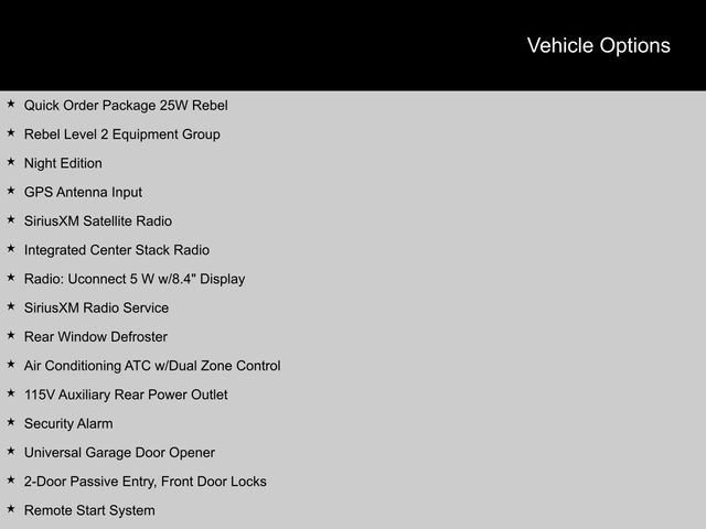 2022 Ram 1500 Rebel Truck Crew Cab