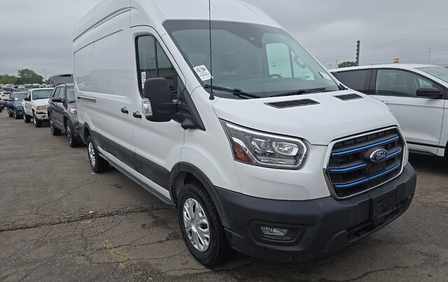 Used 2022 Ford E-Transit Cargo Van Base with VIN 1FTBW1XK6NKA29762 for sale in Skokie, IL