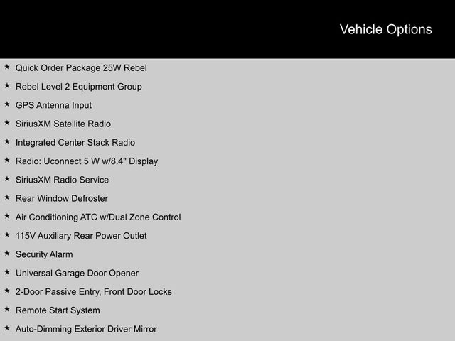 2022 Ram 1500 Rebel Truck Crew Cab