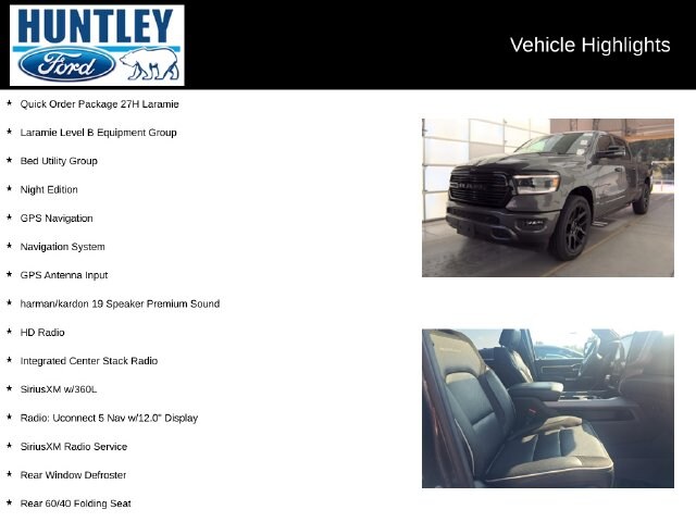 2023 Ram 1500 Laramie Truck Crew Cab