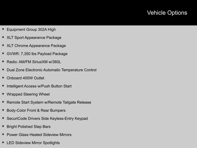 2023 Ford F-150 XLT Truck SuperCrew Cab