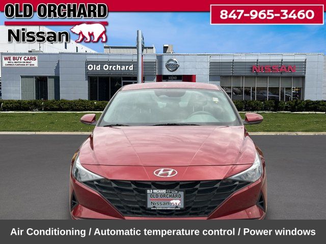 2023 Hyundai Elantra HEV Blue Sedan