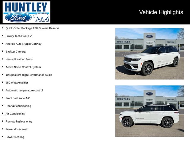 2022 Jeep Grand Cherokee Summit Reserve SUV