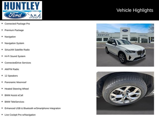 2023 BMW X3 xDrive30i SUV