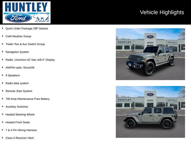 2023 Jeep Wrangler 4xe Sahara 4xe SUV