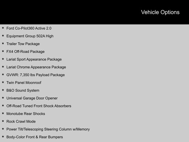 2022 Ford F-150 Lariat Truck SuperCrew Cab