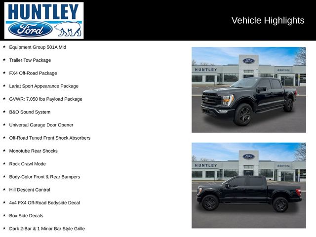 2022 Ford F-150 Lariat Truck SuperCrew Cab
