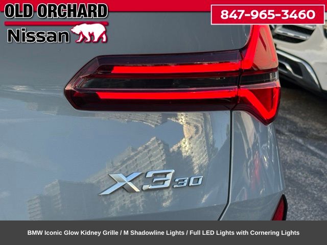 2025 BMW X3 30 xDrive SUV
