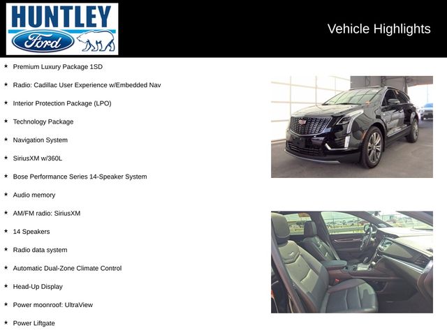 2024 CADILLAC XT5 Premium Luxury SUV