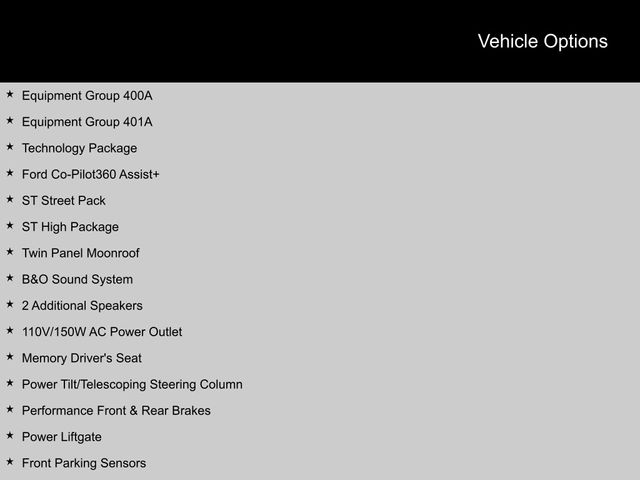 2023 Ford Explorer ST SUV