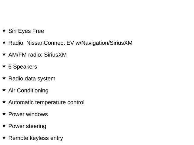 2024 Nissan LEAF SV Plus Hatchback