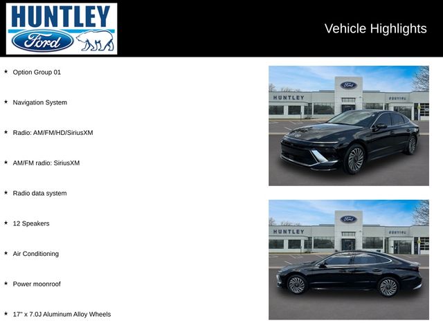 2025 Hyundai Sonata Hybrid Limited Sedan