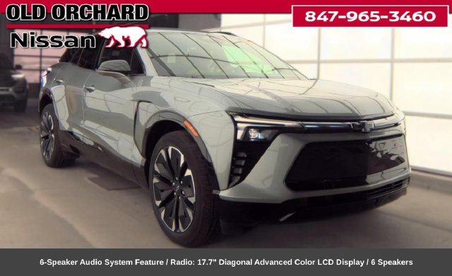Used 2024 Chevrolet Blazer EV RS with VIN 3GNKDCRJ8RS253333 for sale in Skokie, IL