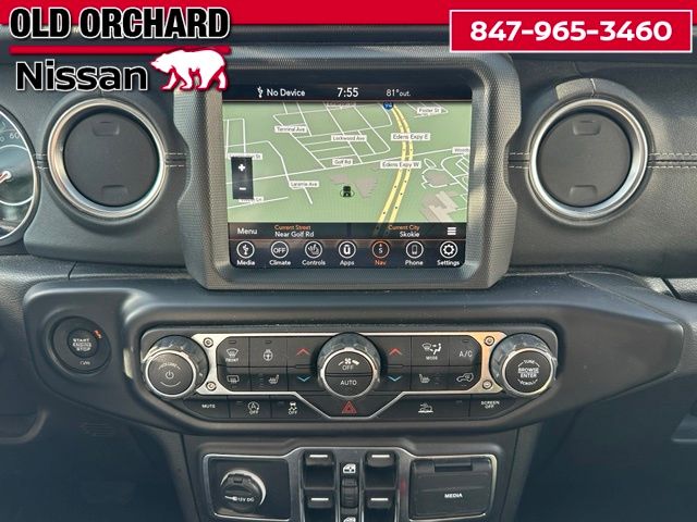 2021 Jeep Gladiator Overland Truck Crew Cab