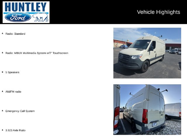 2024 Mercedes-Benz Sprinter 2500 Crew 144 WB Van