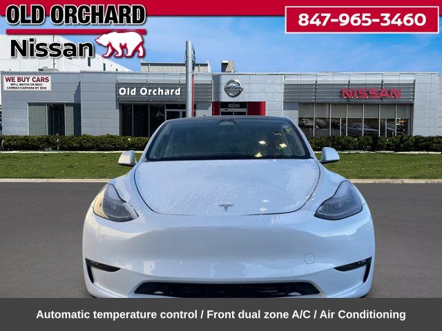 Used 2025 Tesla Model Y Long Range with VIN 7SAYGAEE4SF306635 for sale in Skokie, IL