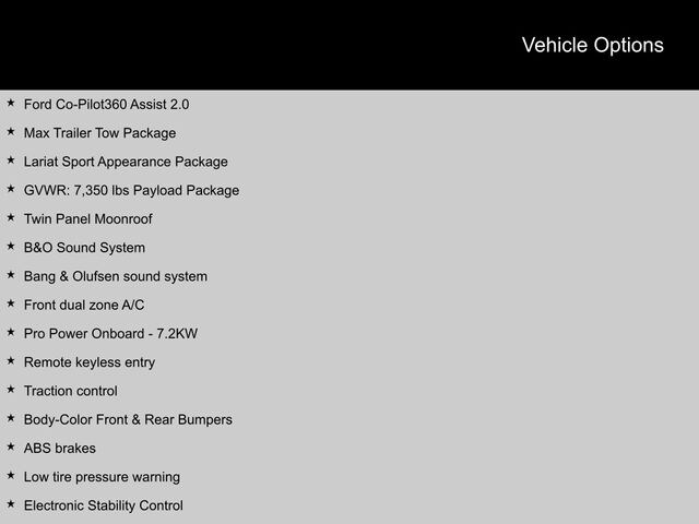 2023 Ford F-150 Lariat Truck SuperCrew Cab