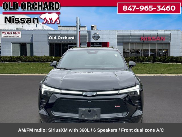 Used 2024 Chevrolet Blazer EV RS with VIN 3GNKDCRJ8RS200597 for sale in Skokie, IL