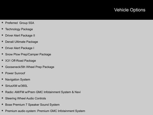 2022 GMC Sierra 2500 HD Denali Truck Crew Cab