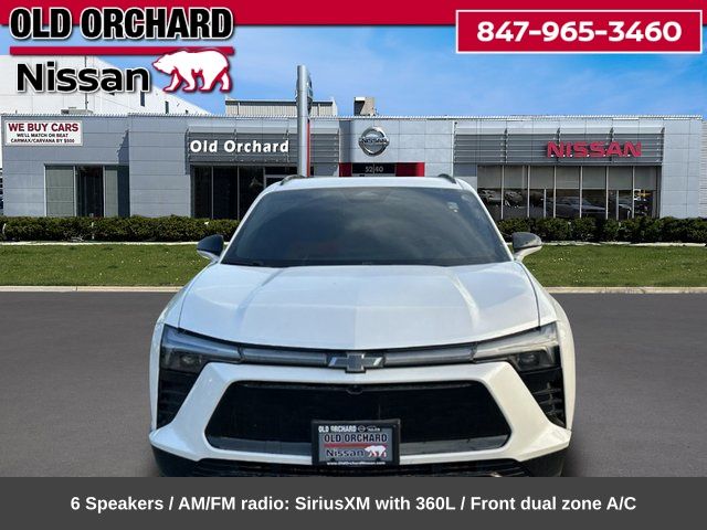 Used 2024 Chevrolet Blazer EV RS with VIN 3GNKDCRJ7RS227483 for sale in Skokie, IL