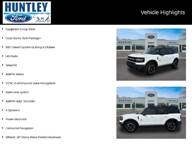2025 Ford Bronco Sport Outer Banks SUV