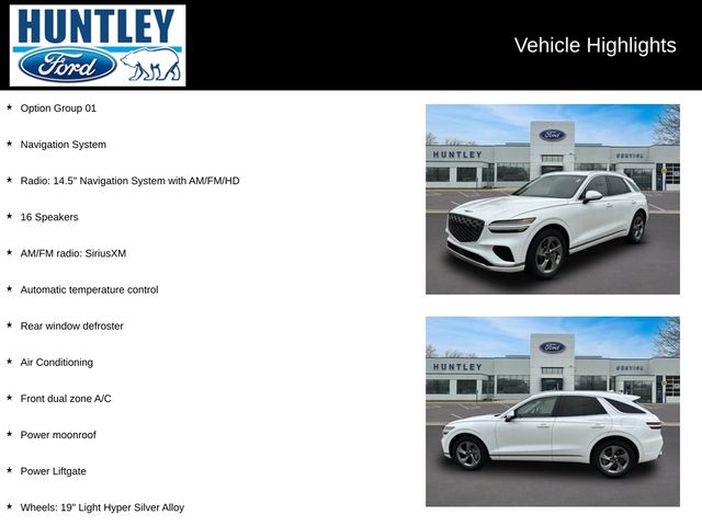 2026 Genesis GV70 2.5T Advanced SUV
