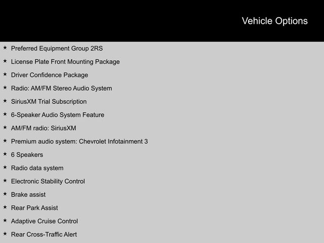 2025 Chevrolet Trax 2RS SUV