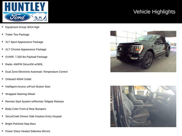2023 Ford F-150 XLT Truck SuperCrew Cab