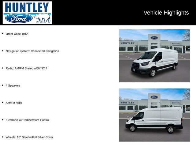 2023 Ford E-Transit-350 Cargo Base Van Medium Roof Van