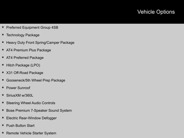 2024 GMC Sierra 2500 HD AT4 Truck Crew Cab