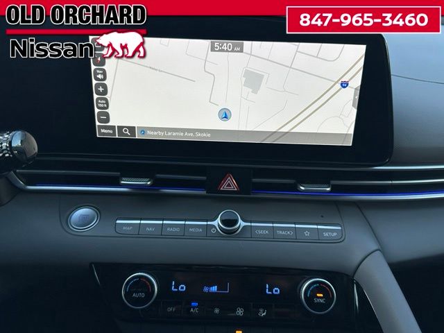 2024 Hyundai Elantra Hybrid Blue Sedan
