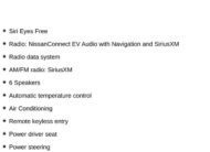 2025 Nissan LEAF SV Plus Hatchback