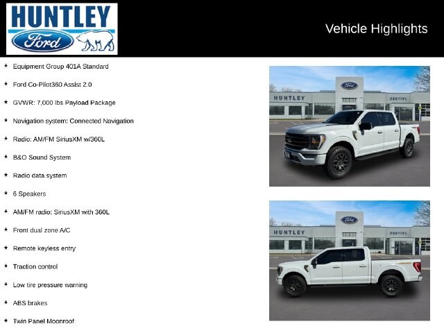 2023 Ford F-150 Tremor Truck SuperCrew Cab