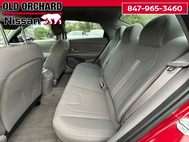 2023 Hyundai Elantra HEV Blue Sedan
