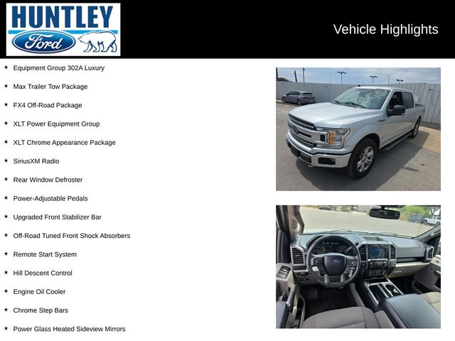 2019 Ford F-150 XLT Truck SuperCrew Cab