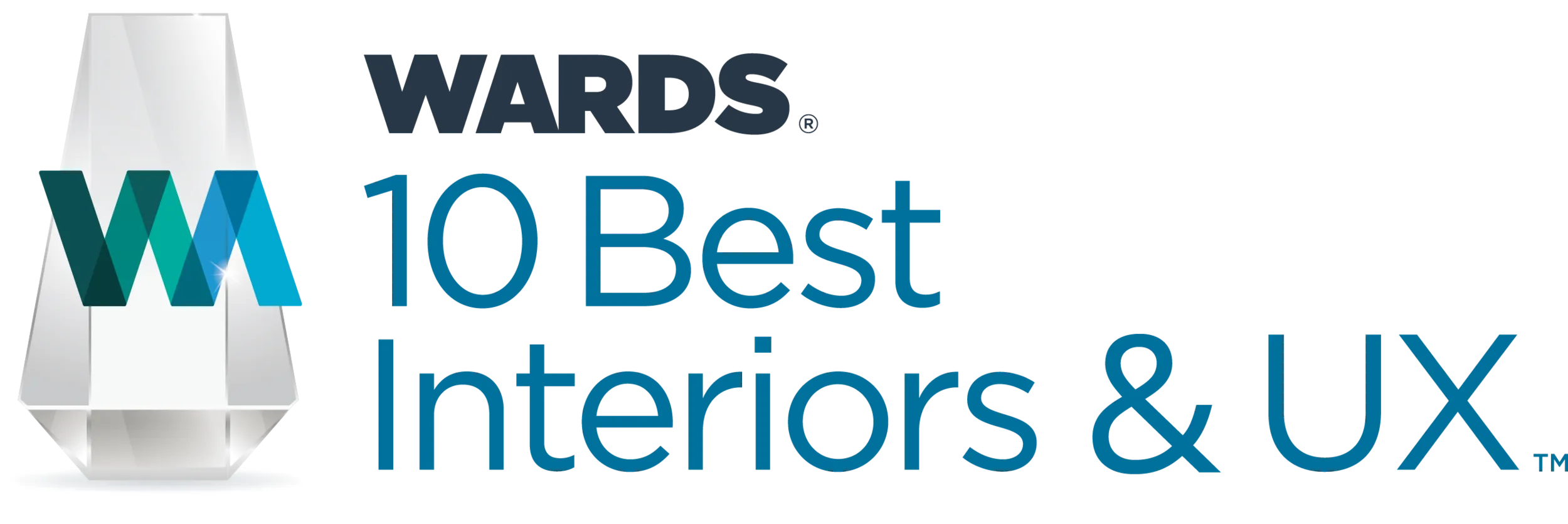 Wards 10 Best Interiors and UX Award Logo Wards 10 Best Interiors and UX award logo